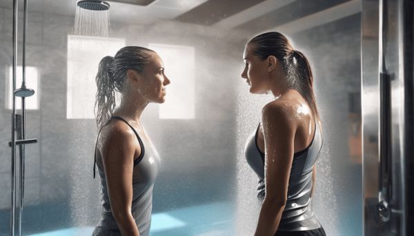 Véronique et Davina sous la douche : un moment culte de Gym Tonic
